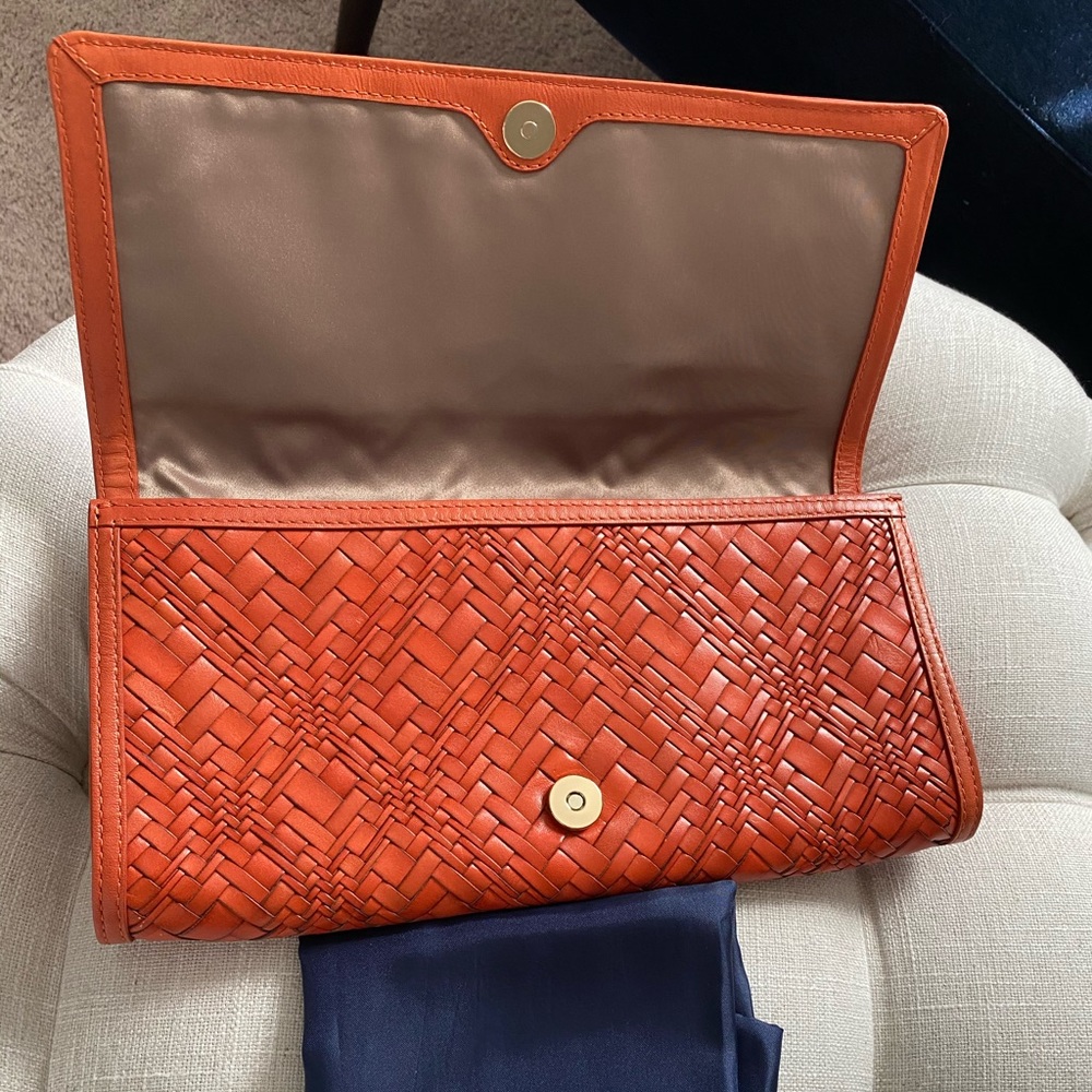 ✨FLASH SALE!!!✨Cole Haan Genevieve NWT! Woven Leather Bag - Picture 11 of 15